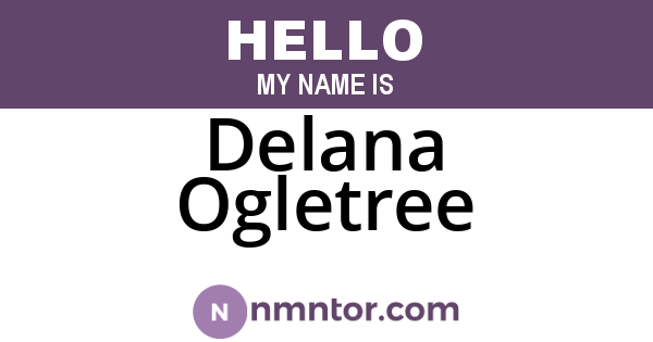Delana Ogletree