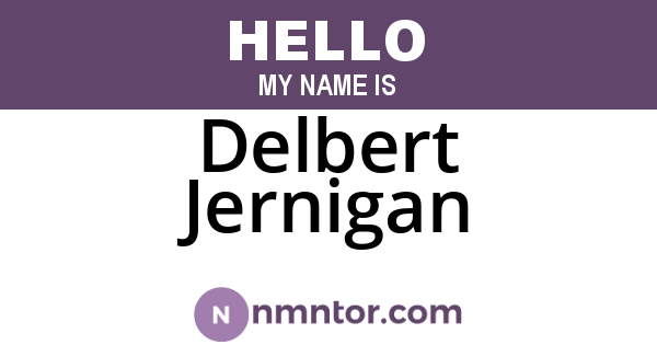 Delbert Jernigan