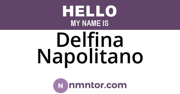 Delfina Napolitano