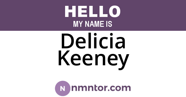 Delicia Keeney