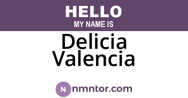 Delicia Valencia