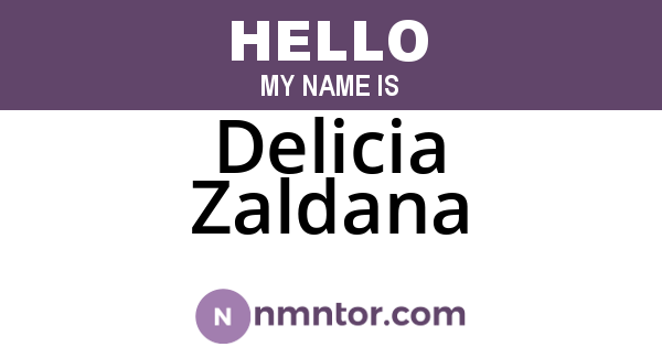 Delicia Zaldana