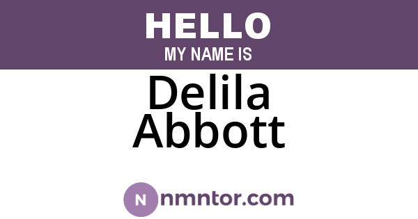 Delila Abbott