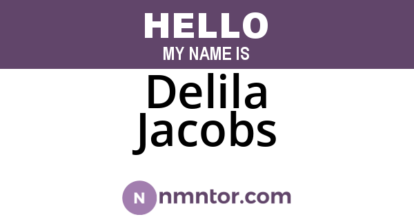 Delila Jacobs