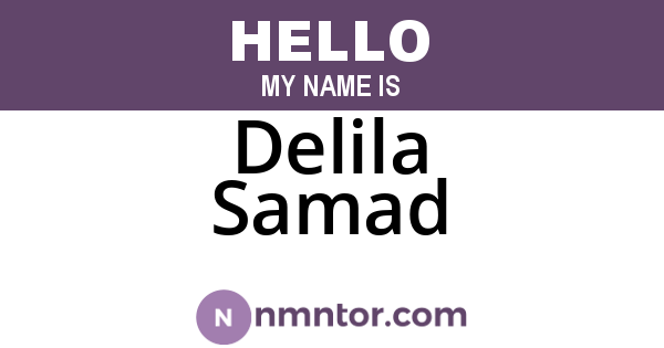 Delila Samad