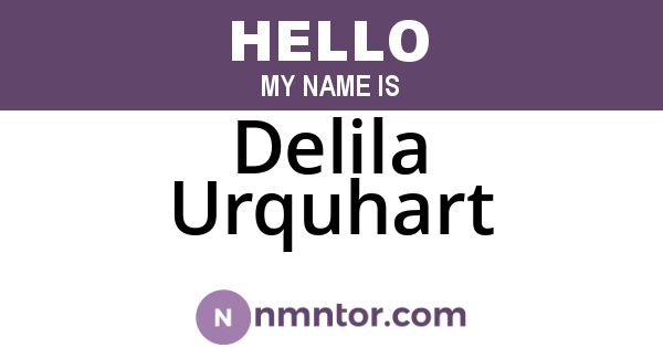 Delila Urquhart
