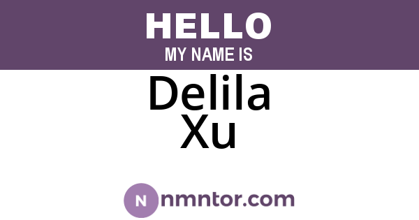 Delila Xu