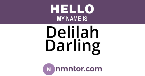 Delilah Darling