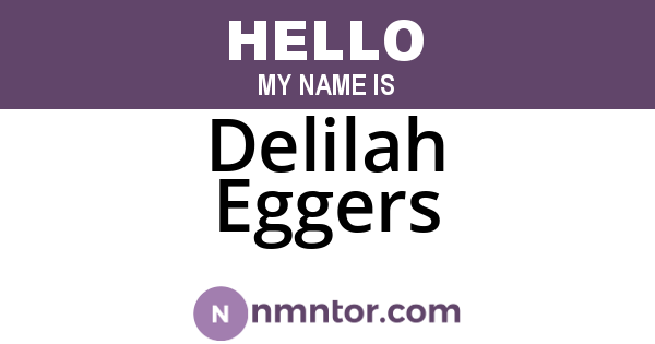 Delilah Eggers