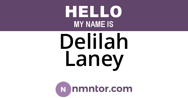 Delilah Laney