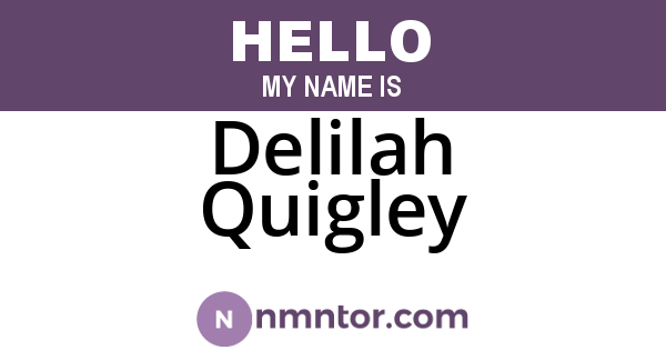 Delilah Quigley
