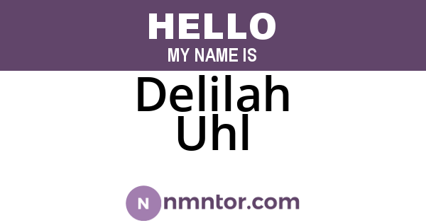 Delilah Uhl