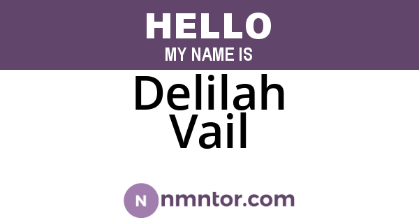 Delilah Vail