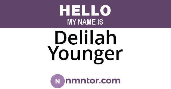 Delilah Younger