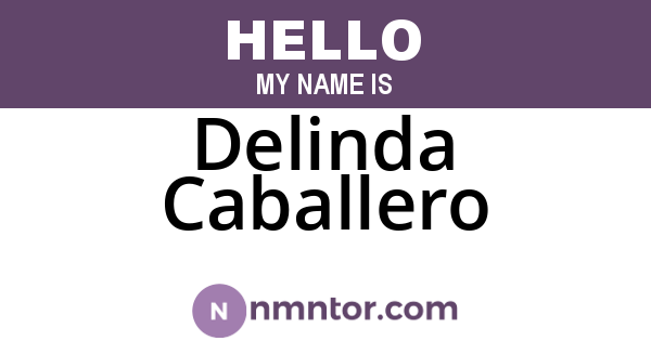 Delinda Caballero