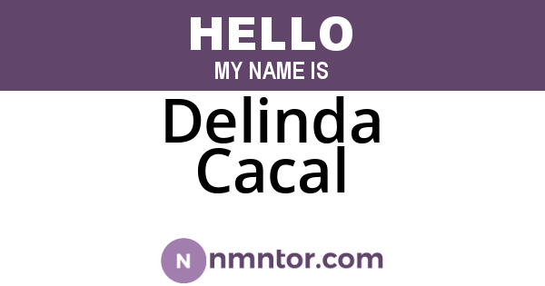Delinda Cacal
