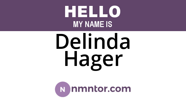 Delinda Hager