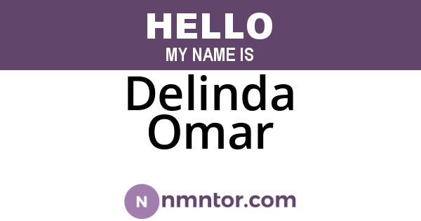 Delinda Omar