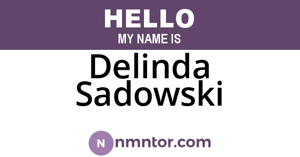 Delinda Sadowski