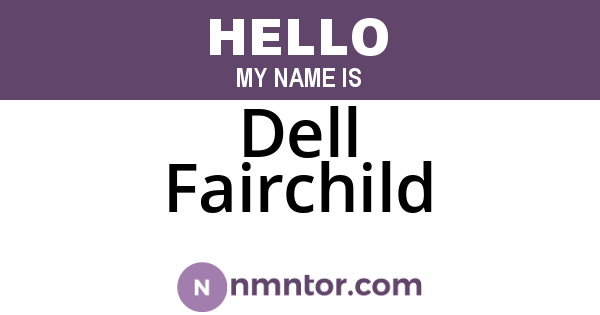 Dell Fairchild