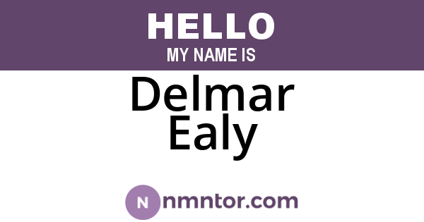 Delmar Ealy