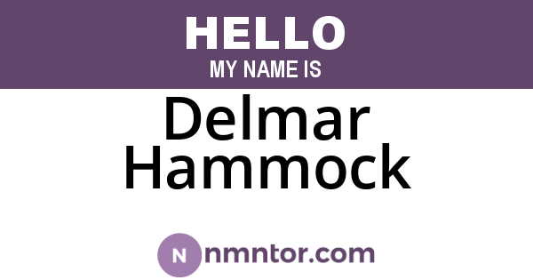 Delmar Hammock