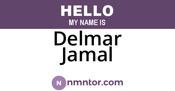 Delmar Jamal