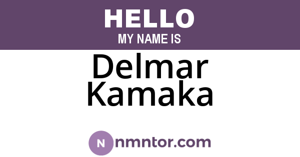 Delmar Kamaka
