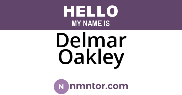 Delmar Oakley