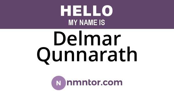 Delmar Qunnarath