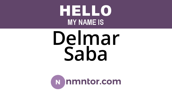 Delmar Saba