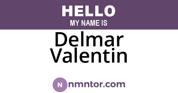 Delmar Valentin
