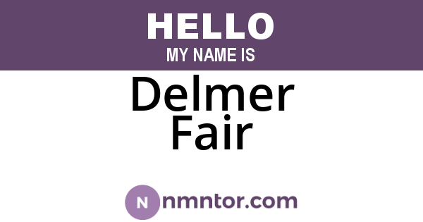 Delmer Fair