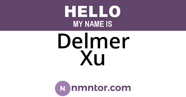 Delmer Xu