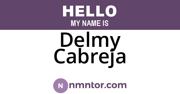 Delmy Cabreja