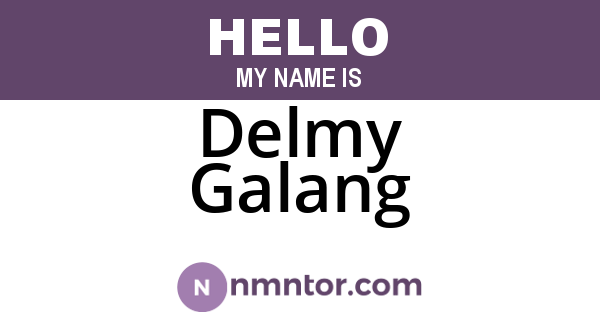 Delmy Galang