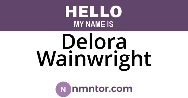 Delora Wainwright