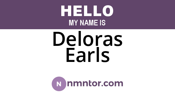 Deloras Earls