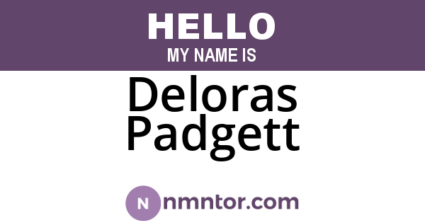 Deloras Padgett