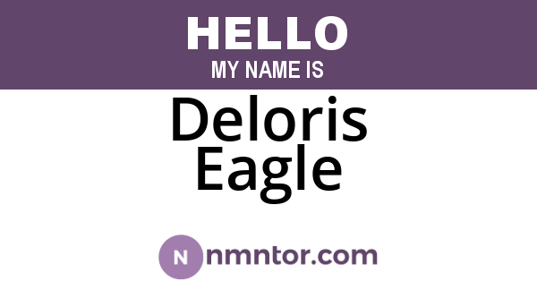 Deloris Eagle
