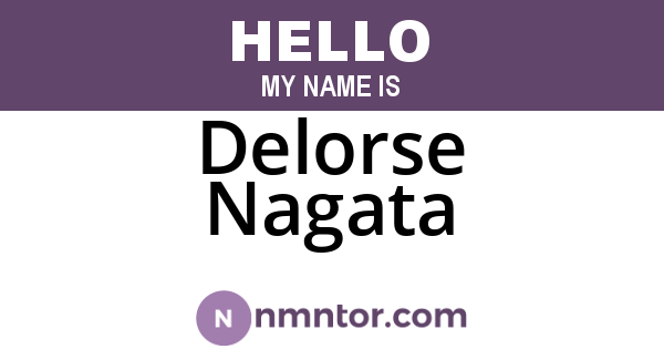 Delorse Nagata