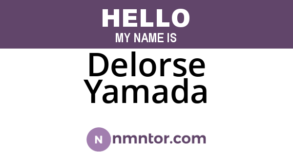 Delorse Yamada