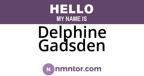 Delphine Gadsden