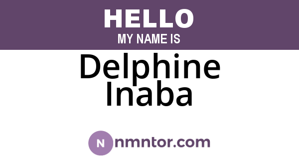 Delphine Inaba