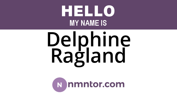 Delphine Ragland