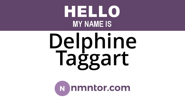 Delphine Taggart