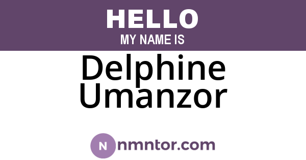 Delphine Umanzor