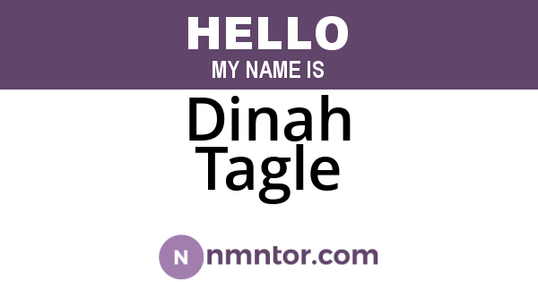 Dinah Tagle