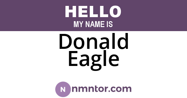 Donald Eagle