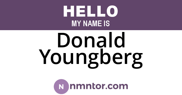 Donald Youngberg